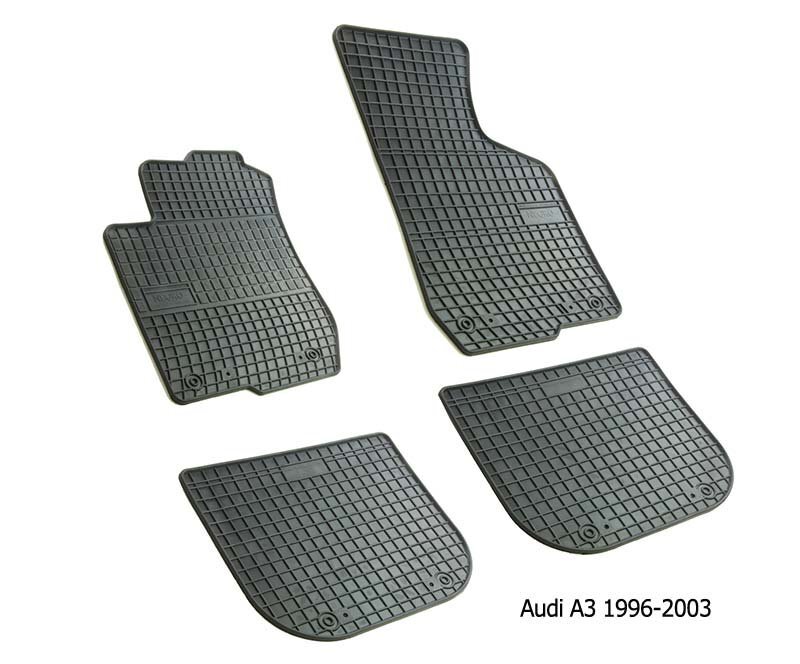 Guminiai kilimėliai AUDI A3 1996-2003 kaina ir informacija | Modeliniai guminiai kilimėliai | pigu.lt
