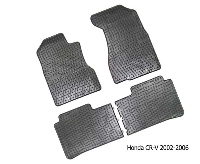 Guminiai kilimėliai Honda CRV II 2002-2006 цена и информация | Modeliniai guminiai kilimėliai | pigu.lt