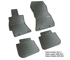 Резиновые коврики Subaru Forester IV 2013-> цена и информация | Модельные резиновые коврики | pigu.lt