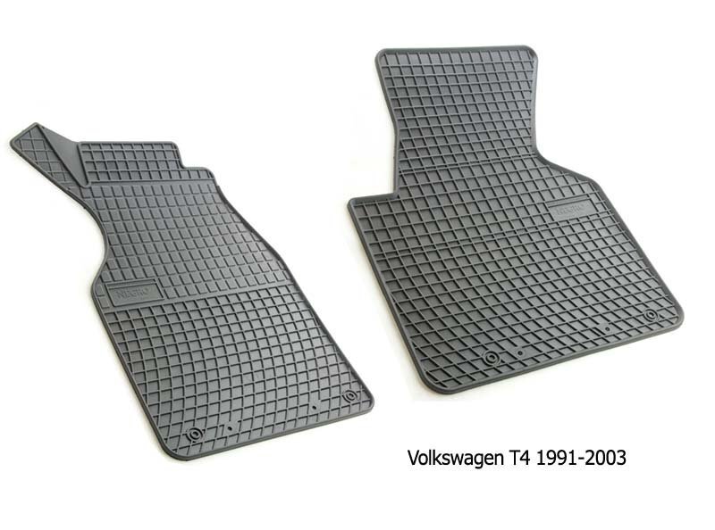 Guminiai kilimėliai Volkswagen T4 1991-2003 /2pc., D0086 kaina ir informacija | Modeliniai guminiai kilimėliai | pigu.lt