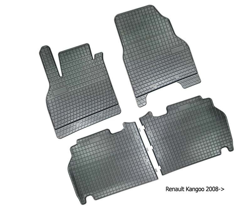 Guminiai kilimėliai RENAULT KANGOO II 5s 2008-2017 цена и информация | Modeliniai guminiai kilimėliai | pigu.lt