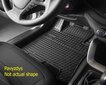 Guminiai kilimėliai Volkswagen Jetta VI 2011-&gt; /4pc, 0393 kaina ir informacija | Modeliniai guminiai kilimėliai | pigu.lt