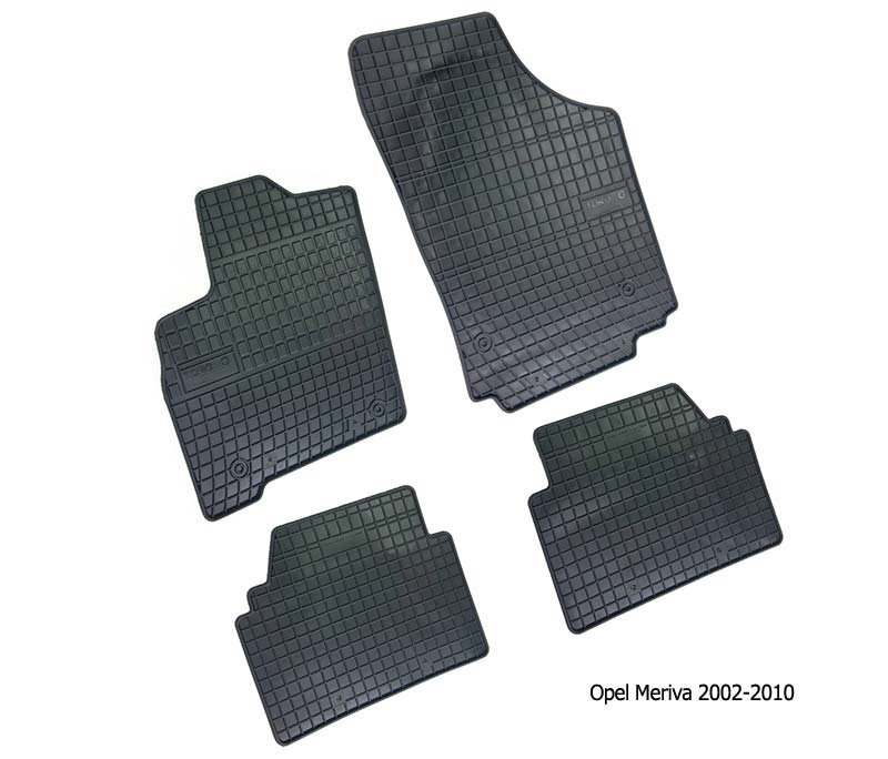 Guminiai kilimėliai Opel Meriva 2003-2010 /4pc, 543015 kaina ir informacija | Modeliniai guminiai kilimėliai | pigu.lt