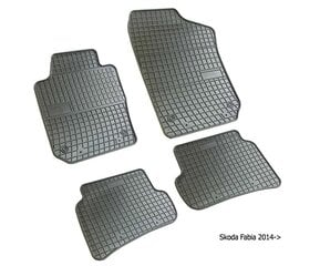 Резиновые коврики Skoda Fabia III 2014-> цена и информация | Модельные резиновые коврики | pigu.lt