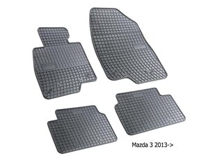 Guminiai kilimėliai MAZDA 3 II 2013-2017 цена и информация | Модельные резиновые коврики | pigu.lt