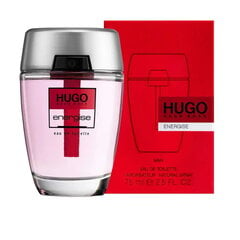 Туалетная вода Hugo Boss Energise EDT для мужчин, 75 мл цена и информация | Мужские духи | pigu.lt