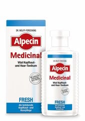 Тоник для жирных волос Alpecin Medicinal Fresh 200 мл цена и информация | Средства для укрепления волос | pigu.lt