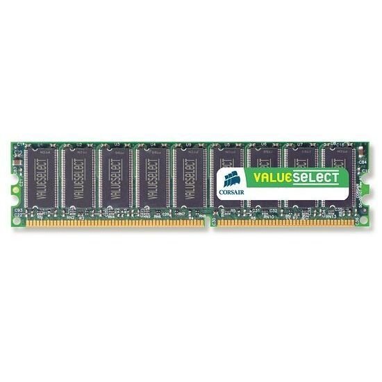 Corsair DDR 1GB 400MHz CL3 (VS1GB400C3) цена и информация | Operatyvioji atmintis (RAM) | pigu.lt
