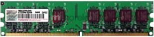 Transcend 2GB 800Mhz DDR2 Non-ECC CL5 DIMM (TS256MLQ64V8U) kaina ir informacija | Operatyvioji atmintis (RAM) | pigu.lt