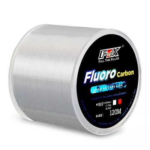 FluoroShield 120M žvejybos lina - balta, 0.60mm-45LB цена и информация | Kiti žvejybos reikmenys | pigu.lt