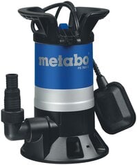 Дренажный насос для сточных вод Metabo PS 7500 S цена и информация | Насосы для грязной воды | pigu.lt