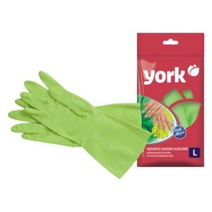 YORK guminės pirštinės Aloe Vera, L kaina ir informacija | York Virtuvės, buities, apyvokos prekės | pigu.lt