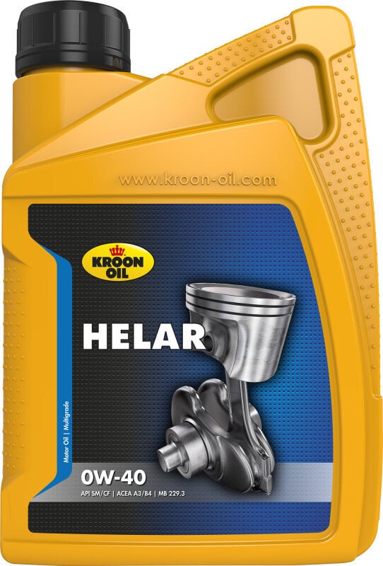 Kroon-Oil Helar 0W-40 sintetinė alyva, 1 L цена и информация | Variklinės alyvos | pigu.lt