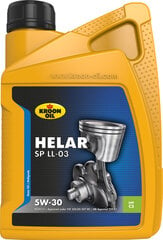 Alyva KROON-OIL Helar SP 5W-30 LL-03, 1L цена и информация | Моторные масла | pigu.lt