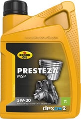 Kroon-Oil Presteza MSP 5W-30 variklinė alyva, 1 L kaina ir informacija | Variklinės alyvos | pigu.lt