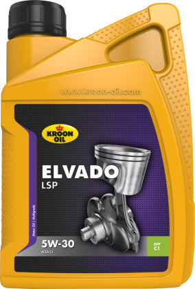 Alyva KROON-OIL Elvado LSP 5W-30, 1L kaina ir informacija | Variklinės alyvos | pigu.lt