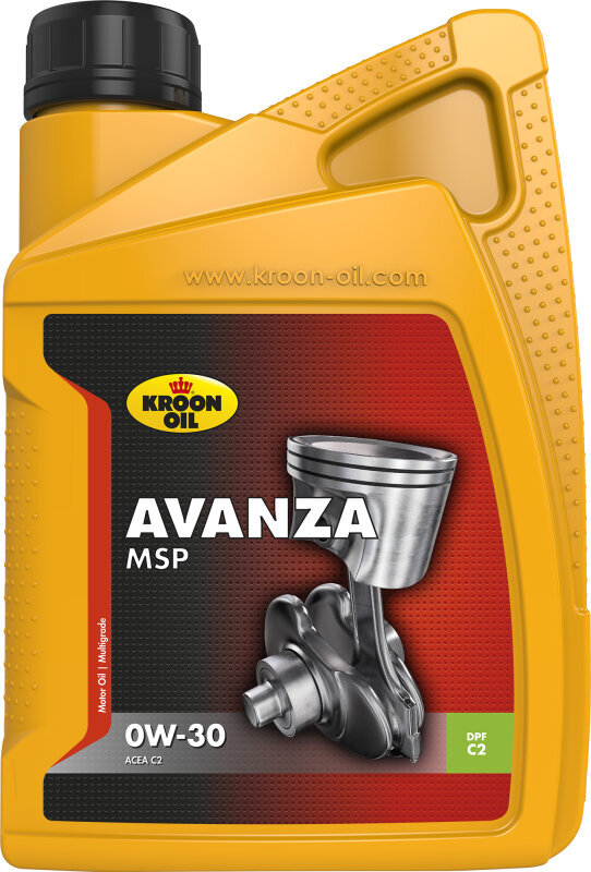 Kroon-Oil Avanza MSP 0W-30 sintetinė alyva, 1 L цена и информация | Variklinės alyvos | pigu.lt