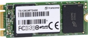 Transcend M.2 2260 120GB SATA3 (TS128GMTS600) kaina ir informacija | Vidiniai kietieji diskai (HDD, SSD, Hybrid) | pigu.lt