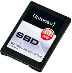 Intenso 512GB SATA3 (3812450) kaina ir informacija | Vidiniai kietieji diskai (HDD, SSD, Hybrid) | pigu.lt