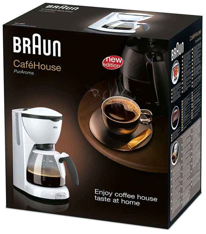 Braun CafeHouse KF520/1 kaina ir informacija | Kavos aparatai | pigu.lt