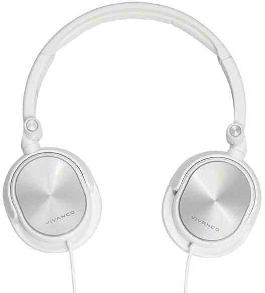 Vivanco headphones DJ30, white (36521) цена и информация | Ausinės | pigu.lt