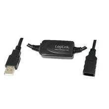Logilink USB 2.0 Repeater Cable 10m цена и информация | Kabeliai ir laidai | pigu.lt
