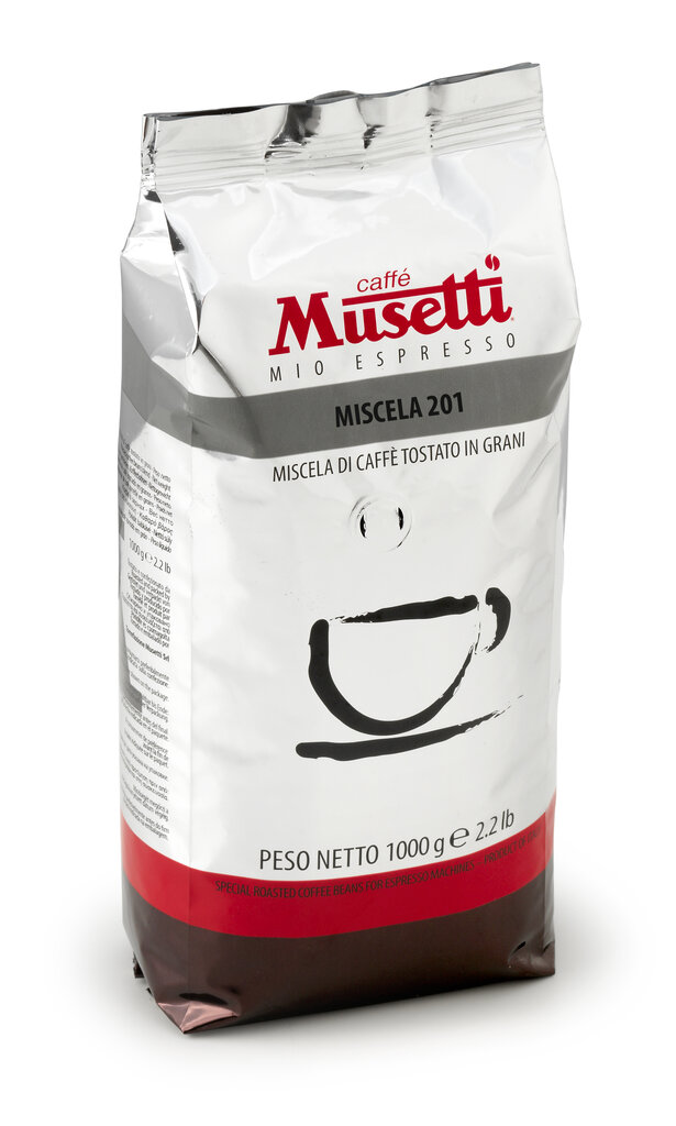 Musetti Miscela 201 kavos pupelės, 1kg kaina ir informacija | Kava, kakava | pigu.lt