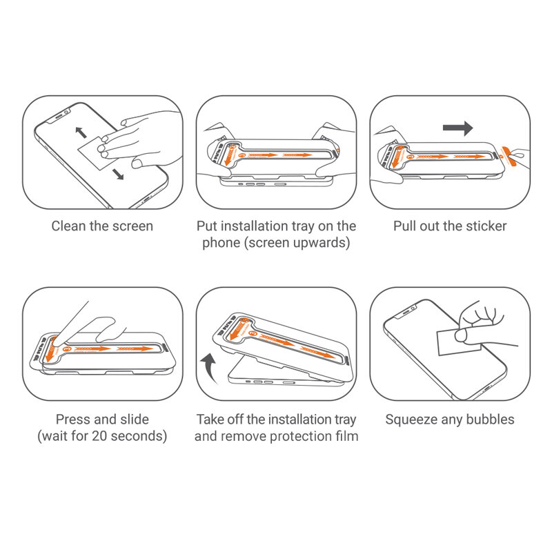 „Crong EasyShield 2-Pack“ – grūdintas stiklas, skirtas „iPhone 16 Pro“ (2 vnt.) kaina ir informacija | Mobilieji telefonai | pigu.lt