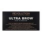 Antakių priežiūros paletė Makeup Revolution London Ultra Brow, 19 g цена и информация | Akių šešėliai, pieštukai, blakstienų tušai, serumai | pigu.lt