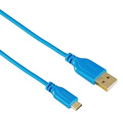 Кабель Hama Flexi-Slim, Micro USB, 0,75 м цена и информация | Кабели для телефонов | pigu.lt
