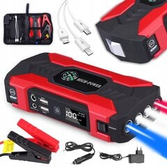 GALINGAS POWER BANK JUMP STARTER START BOOSTER 3IN1 28000mAh цена и информация | Автомобильные электропринадлежности 12V | pigu.lt