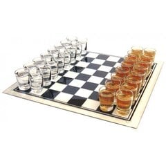 Stiklinis vakarėlių žaidimas "Šaškės - šachmatai" kaina ir informacija | Vakarėliams ir šventėms | pigu.lt