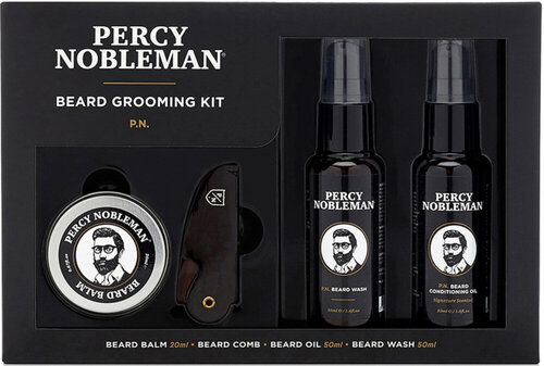 Barzdos priežiūros priemonių rinkinys Percy Nobleman's kaina ir informacija | Skutimosi priemonės ir kosmetika | pigu.lt