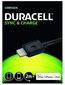 Laidas Duracell USB-Lightning, 2m цена и информация | Laidai telefonams | pigu.lt
