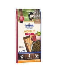 Bosch Petfood Adult Lamb &amp; Rice (High Premium) 15 kg kaina ir informacija | Sausas maistas šunims | pigu.lt