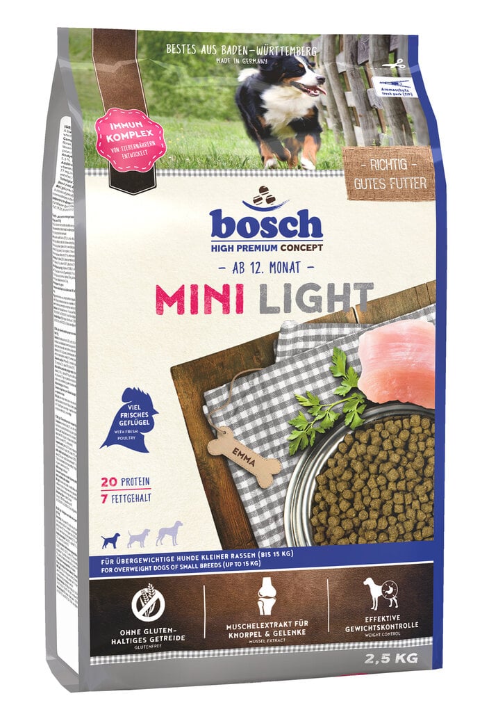 Mini Light (High Premium) 2,5kg цена и информация | Sausas maistas šunims | pigu.lt