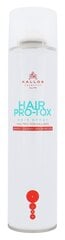 Stiprios fiksacijos plaukų lakas Kallos Hair Pro-Tox 400 ml kaina ir informacija | Plaukų formavimo priemonės | pigu.lt