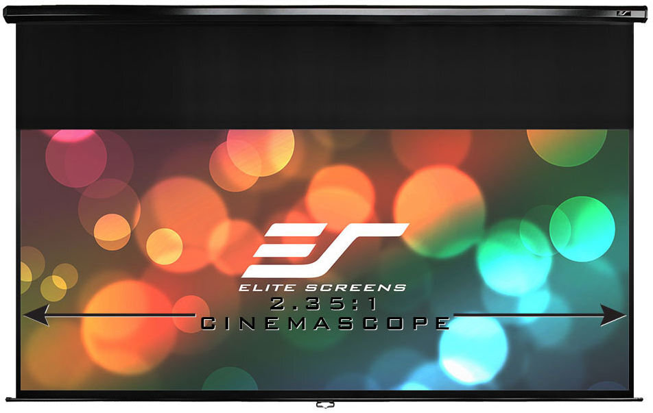 Elite Screens M100UWH (221 x 124.5 cm ) kaina ir informacija | Projektorių ekranai | pigu.lt