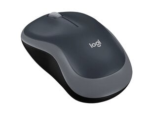 "logitech" pelė m185, 1000dpi, 2,4 [ghz], optinė, 3but., belaidė, juoda, 1 vnt. kaina ir informacija | Pelės | pigu.lt