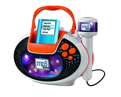 Mikrofonas su nešiojama magnetola MP3 kaina ir informacija | Lavinamieji žaislai | pigu.lt