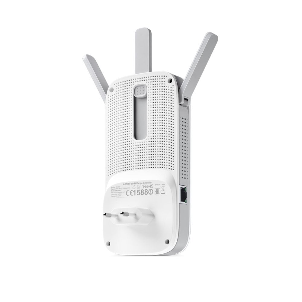 Bevielio ryšio stiprintuvas TP-Link AC1750 RE450 kaina ir informacija | Signalo stiprintuvai (Range Extender) | pigu.lt