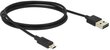 Delock, Easy USB-A/Micro USB-B, 1 m kaina ir informacija | Kabeliai ir laidai | pigu.lt