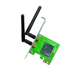 Адаптер TP-LINK Wireless N PCI Express 300 Мбит/с TL-WN881ND цена и информация | Маршрутизаторы (роутеры) | pigu.lt