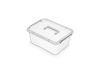 Коробка для хранения вещей Orplast NANOBOX, 12,5 л цена и информация | Тумба с ящиками Versa | pigu.lt