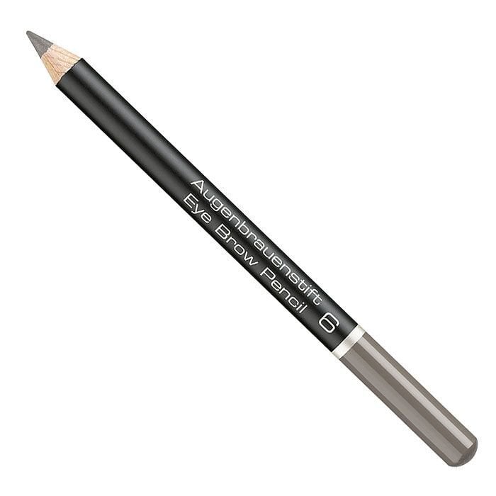 Antakių pieštukas Artdeco Eye Brow Pencil, 6 Medium Grey Brown, 1,1 g цена и информация | Antakių dažai, pieštukai | pigu.lt