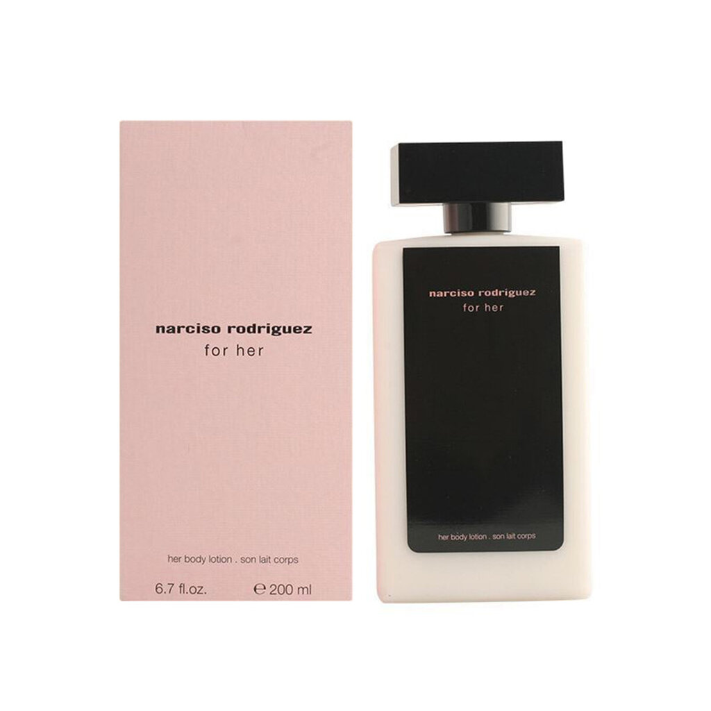 Kūno pienelis Narciso Rodriguez For Her, 200 ml kaina ir informacija | Parfumuota kosmetika moterims | pigu.lt