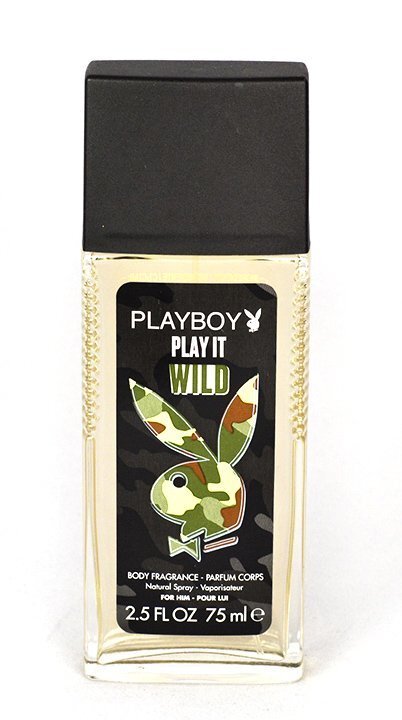 Purškiamas dezodorantas Playboy Play It Wild vyrams 75 ml kaina ir informacija | Parfumuota kosmetika vyrams | pigu.lt