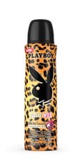 Purškiamas dezodorantas Playboy Play It Wild moterims 150 ml kaina ir informacija | Playboy Apranga, avalynė, aksesuarai | pigu.lt