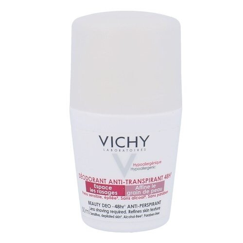 Rutulinis dezodorantas moterims Vichy Beauty 48h, 50 ml цена и информация | Dezodorantai | pigu.lt
