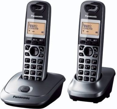 Panasonic KX-TG2512, sidabrinis цена и информация | Stacionarūs telefonai | pigu.lt